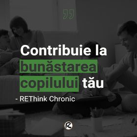 Vă invit să participați în proiectul gratuit REThink Chronic
