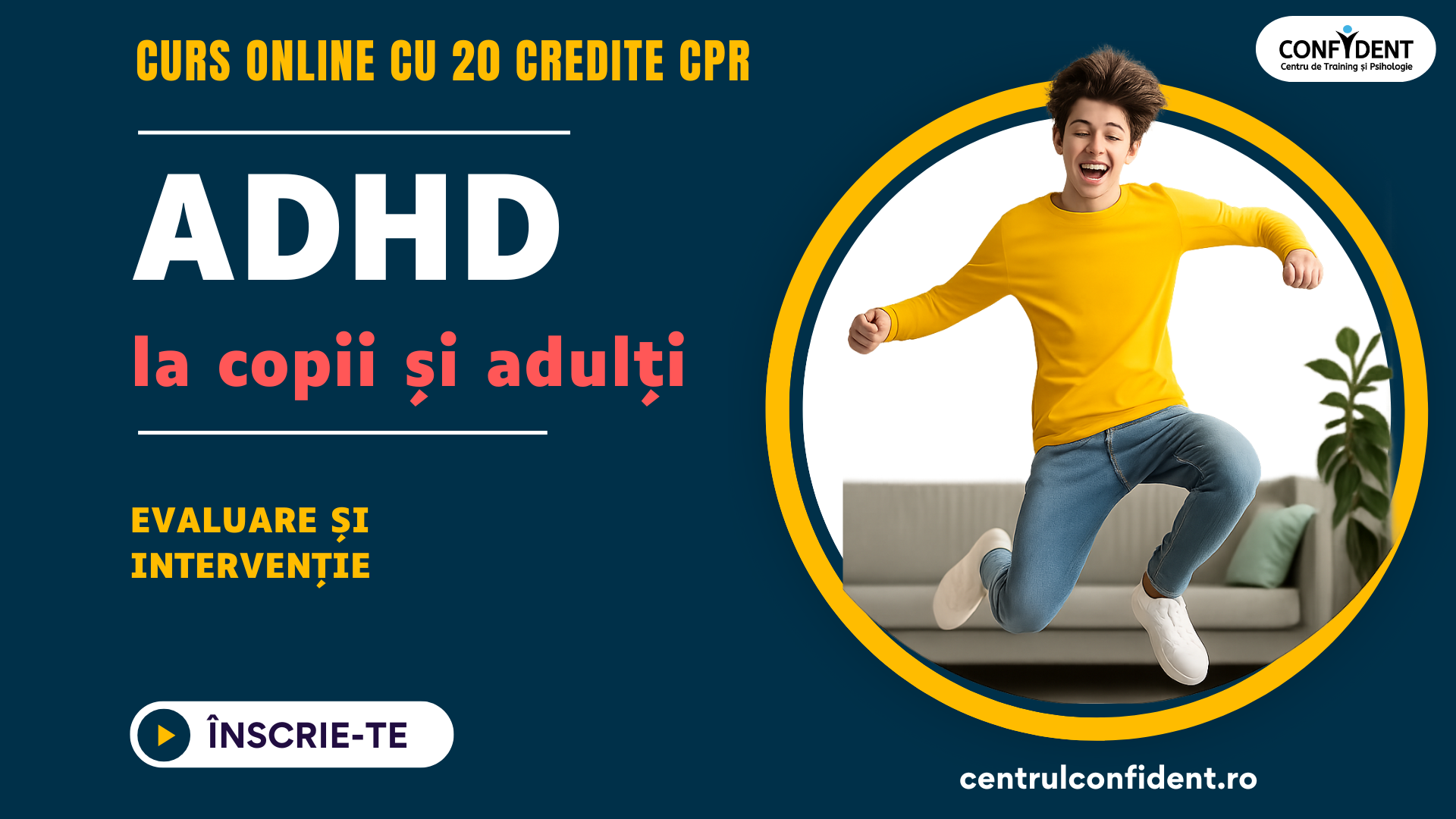 ADHD la copii și adulți – evaluare și intervenție psihologică | SEPT25