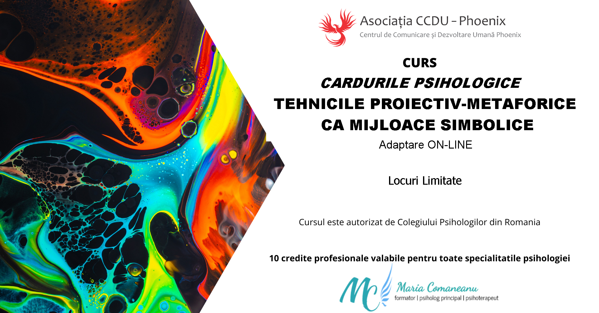 Cardurile psihologice – tehnici proiectiv-metaforice ca mijloace simbolice (M4) | feb 2026
