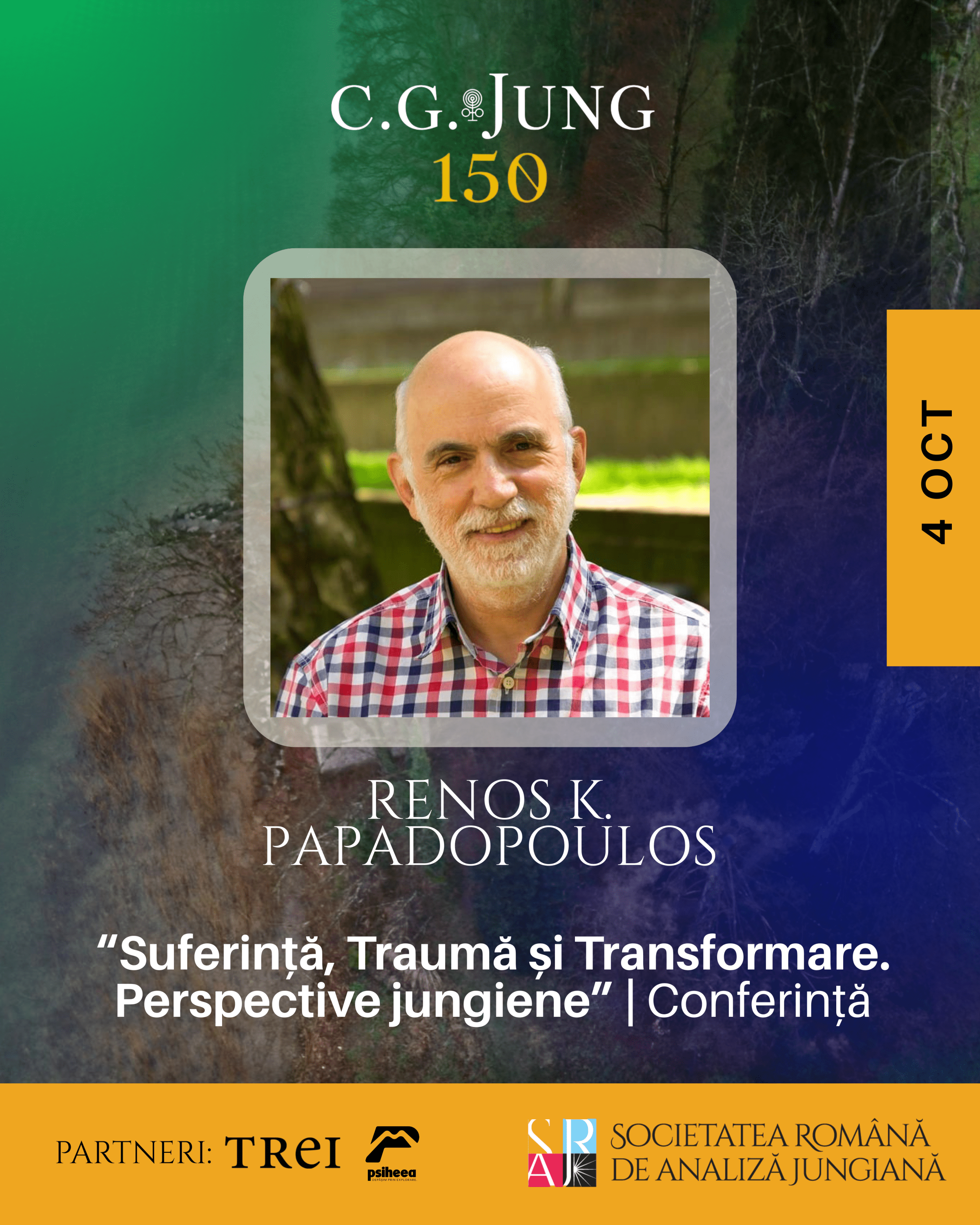 Suferință, Traumă și Transformare. Perspective jungiene | OCT25