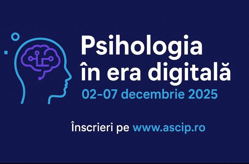 Cercetarea modernă în psihologie – ediția a 19-a | DEC25